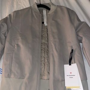 Lululemon NWT Bomber jacket